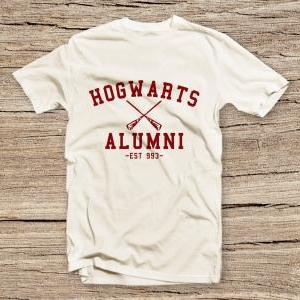 Pts-162 Hogwarts Alumni Shirt Harry Potter Shirts..