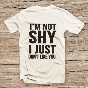 Pts-192 I'm Not Shy T-shirt, Fashion..