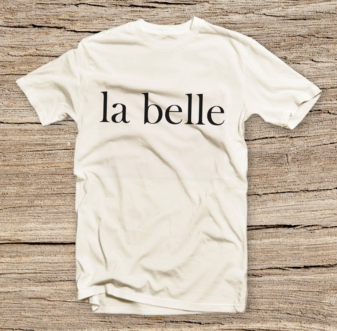 Pts-038 La Belle T-shirt, Fashion Style Printed T-shirt
